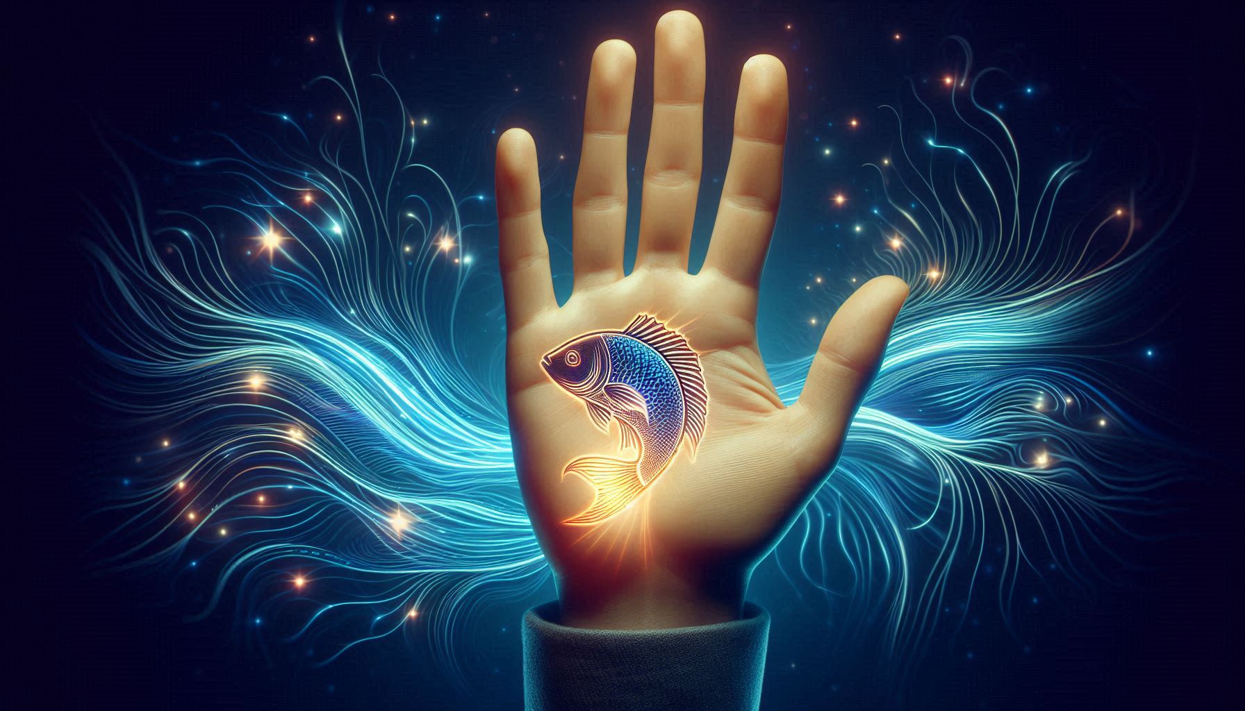 Рыбка на руке: значение и толкование в хиромантии