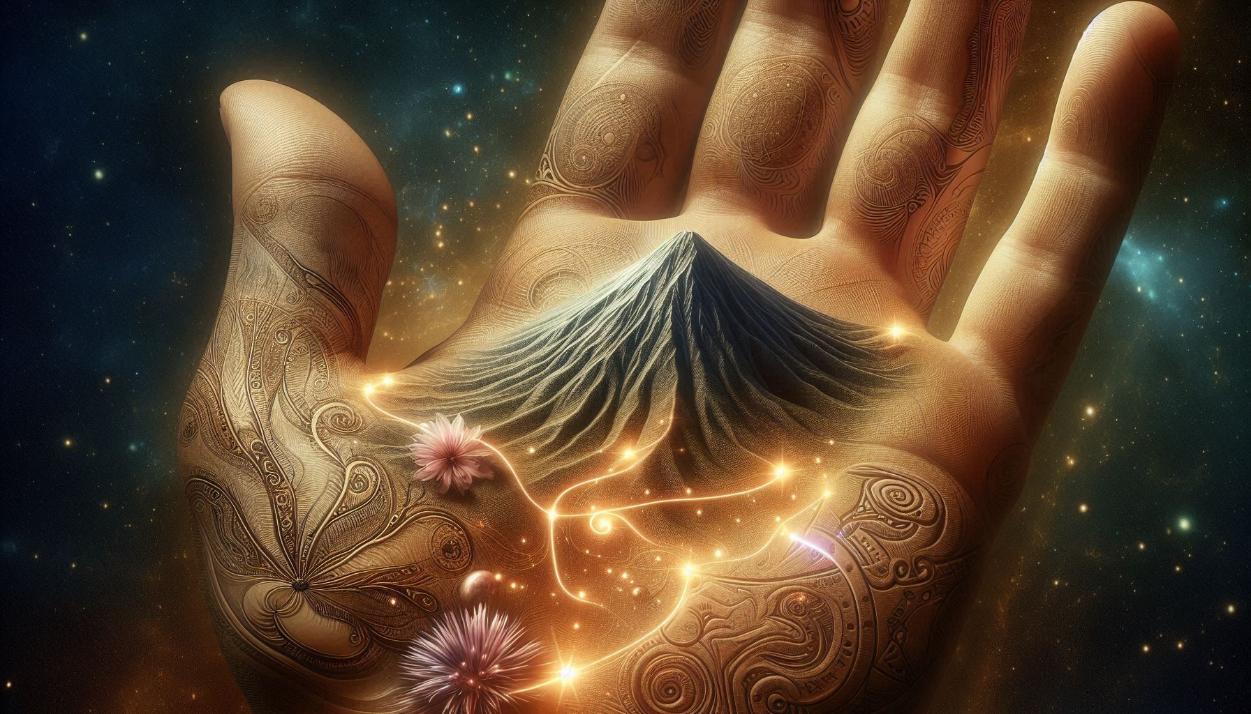 Хиромантия холм Венеры на руке