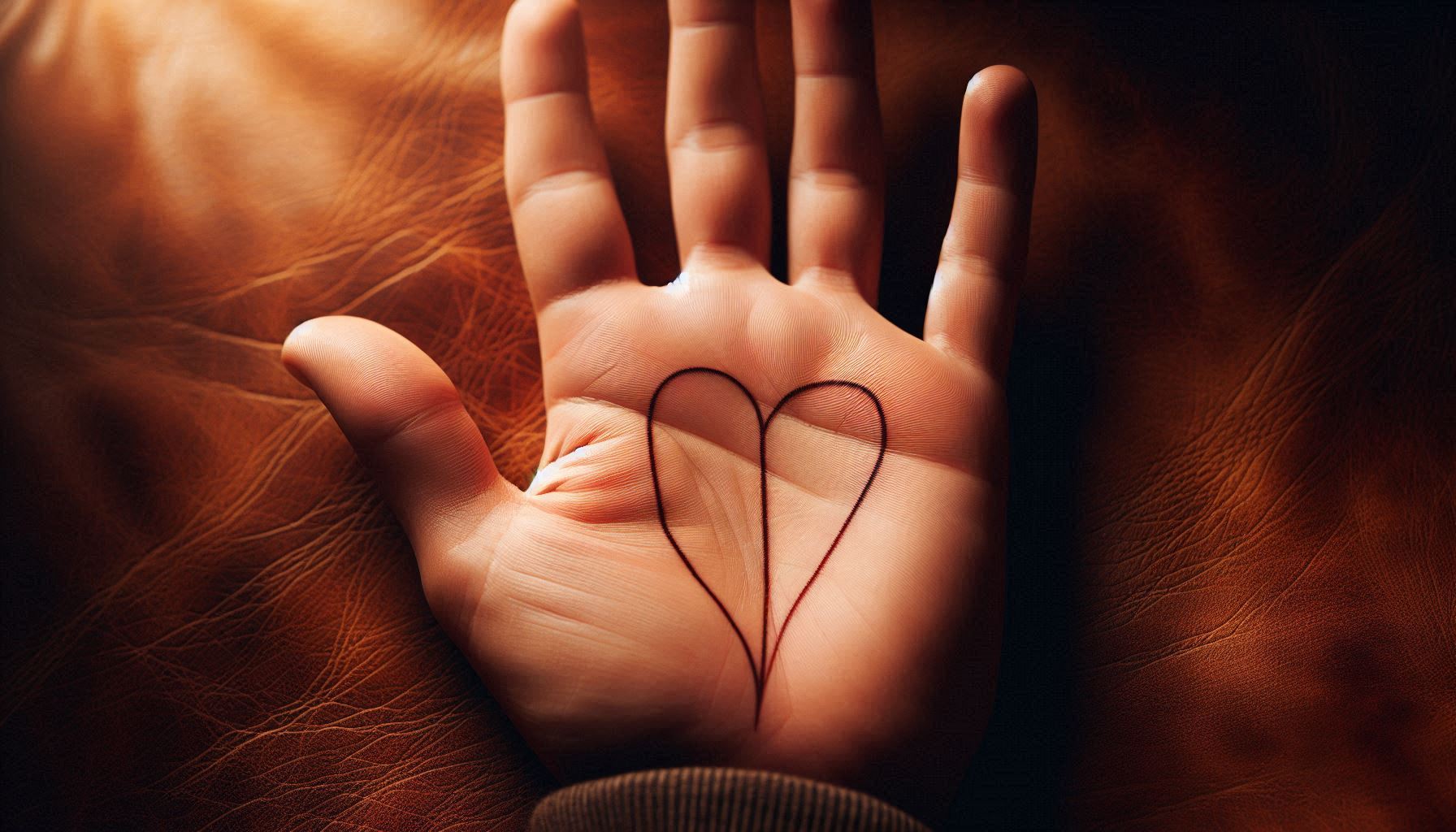 Линия сердца на руке: значение и трактование