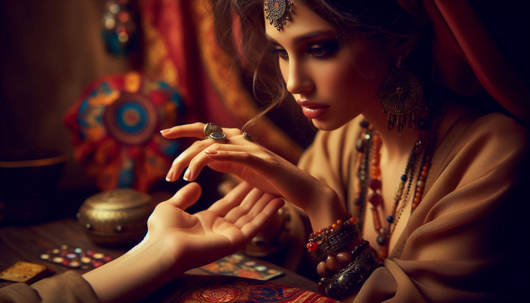 Как цыгане гадают по руке: секреты цыганской хиромантии