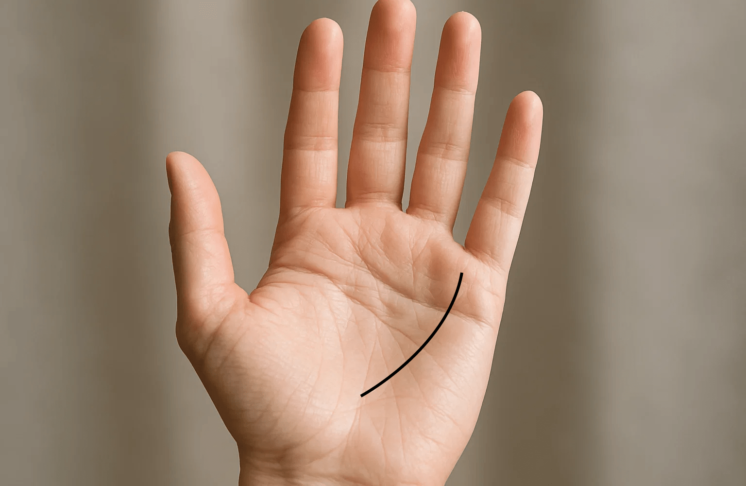 Линия здоровья на руке фото