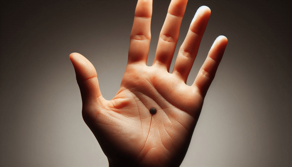 Родинка на линии жизни на левой и правой руке: значение и интерпретация