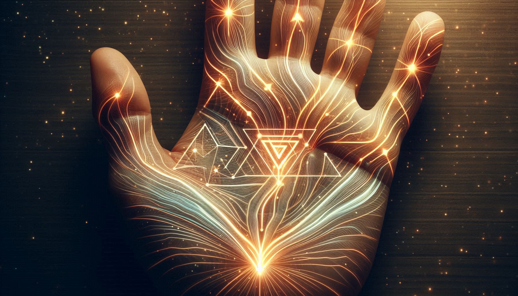 Треугольник на линии жизни: Значение в хиромантии, на правой и левой руке