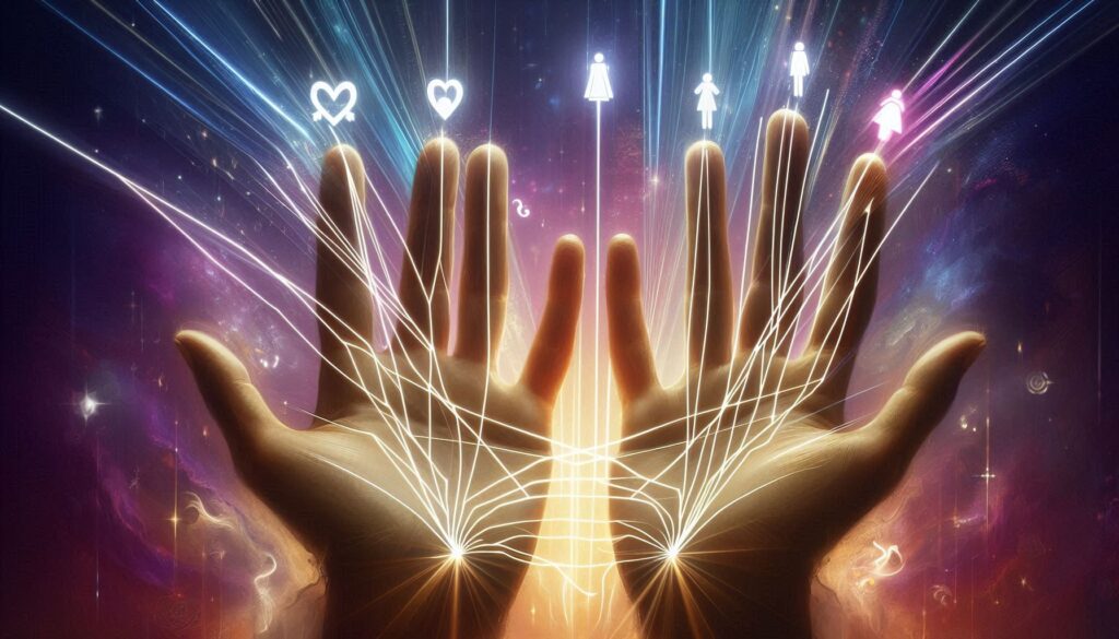 Хиромантия линия брака на руке