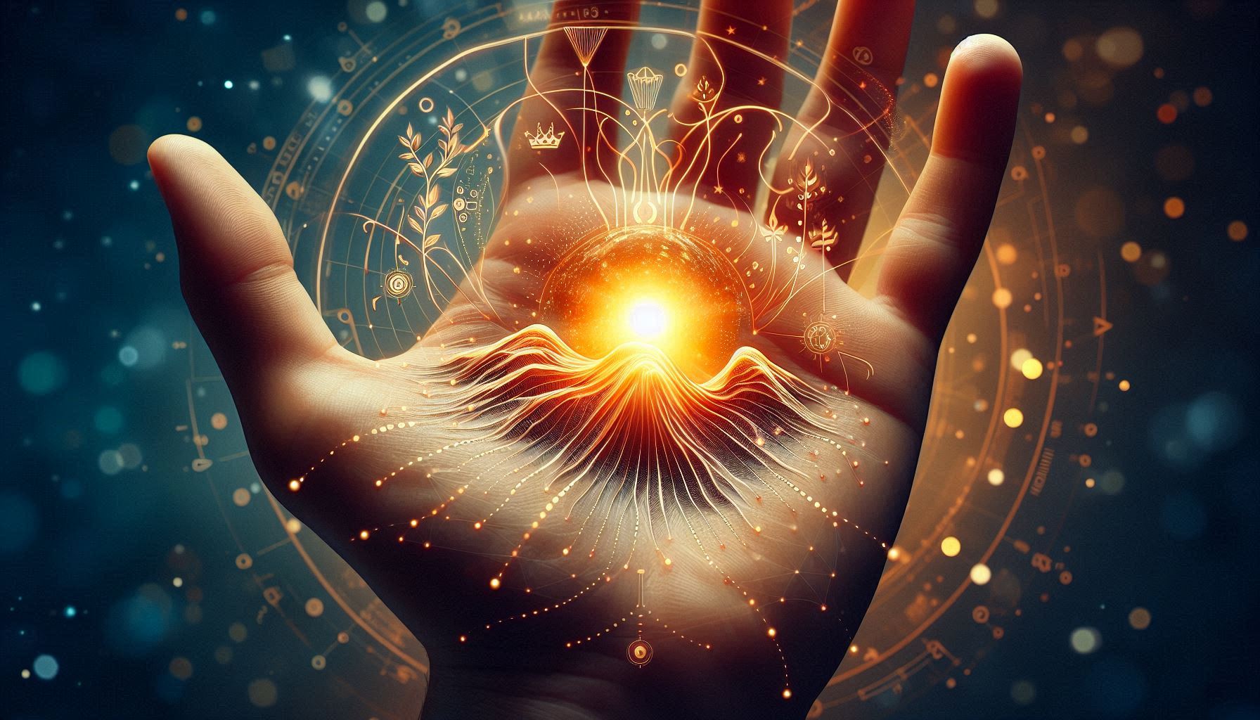 Холм Юпитера на ладони: Значение, знаки и их толкование в хиромантии