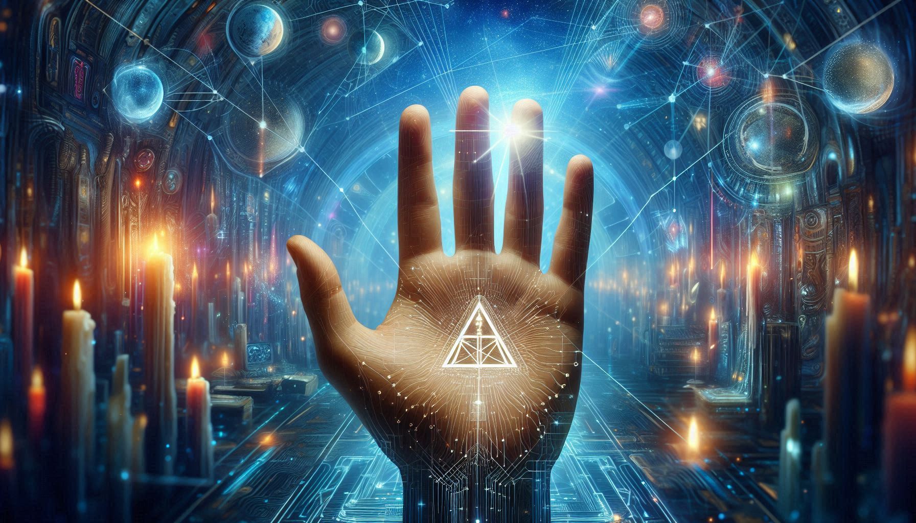 Треугольник на линии ума в хиромантии: значение и расшифровка по Фото