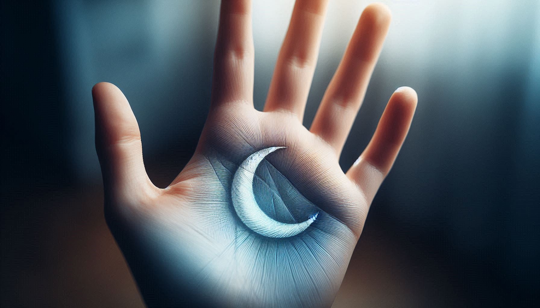 Значение полумесяца на ладони в хиромантии: как трактовать на левой и правой руке