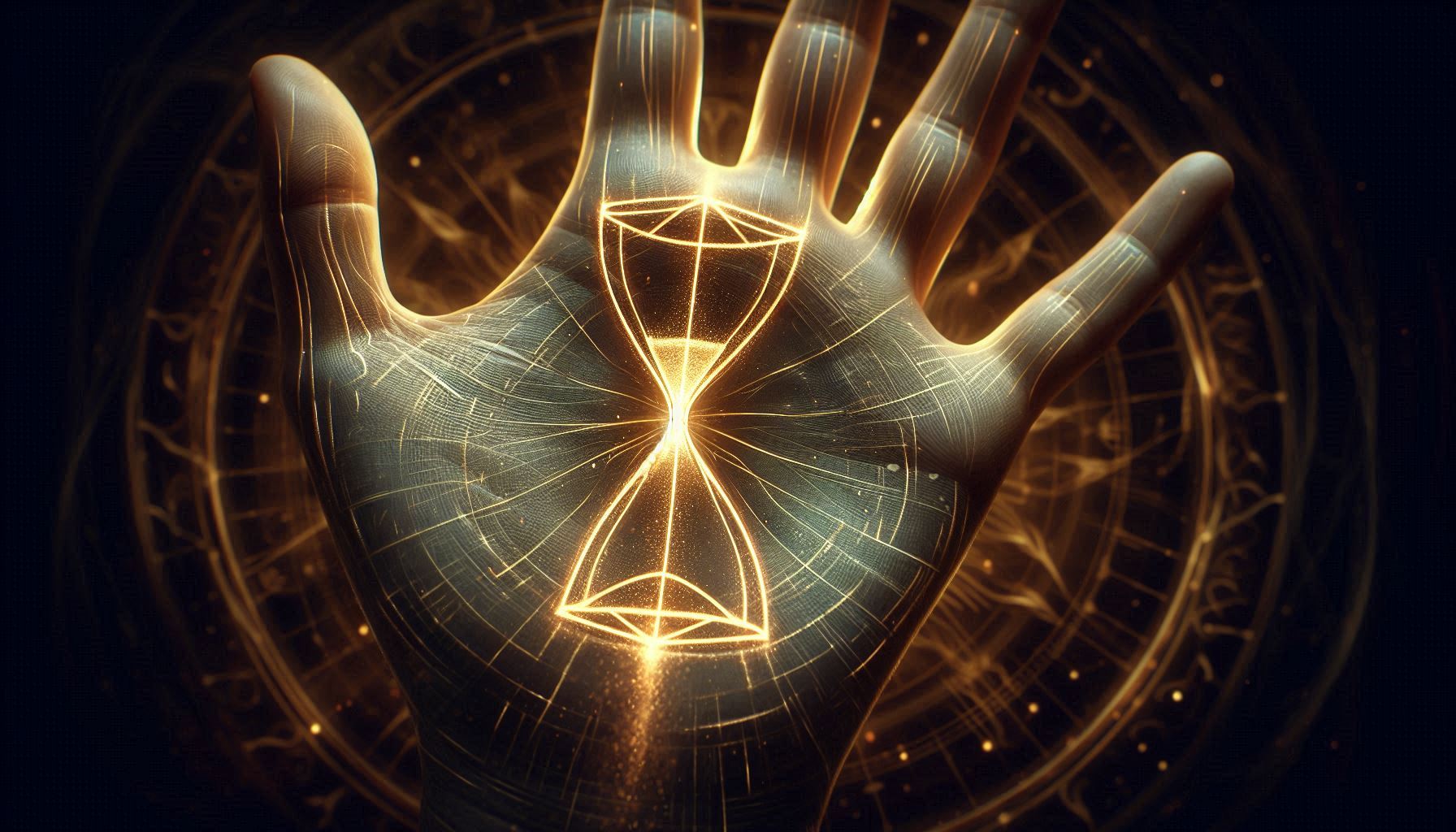 Песочные часы на руке: значение в хиромантии и толкование