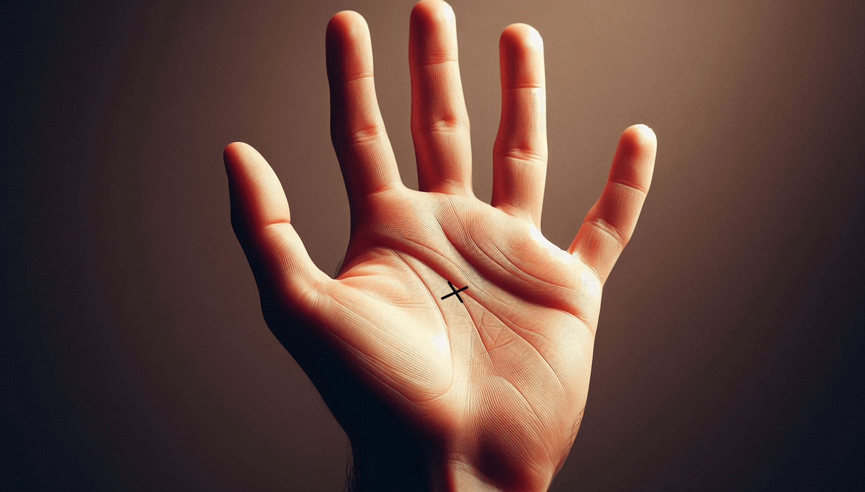 крест на руке хиромантия фото
