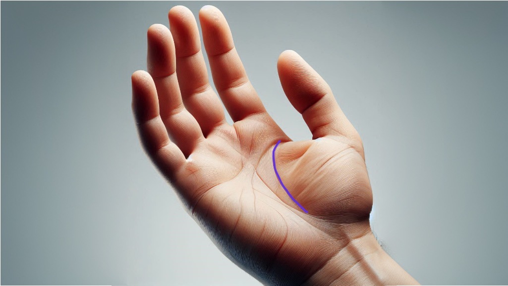 Линия Ангела Хранителя на руке: значение и расположение