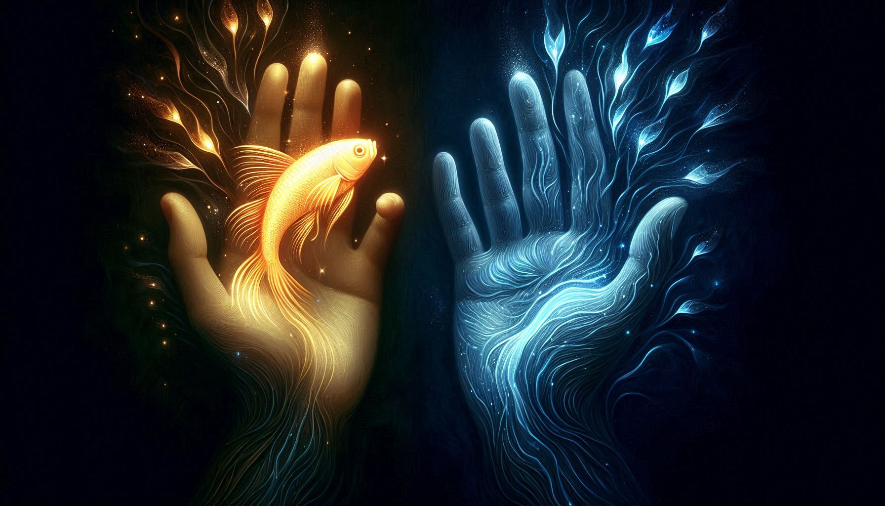 Рыбка на руке: значение и толкование в хиромантии