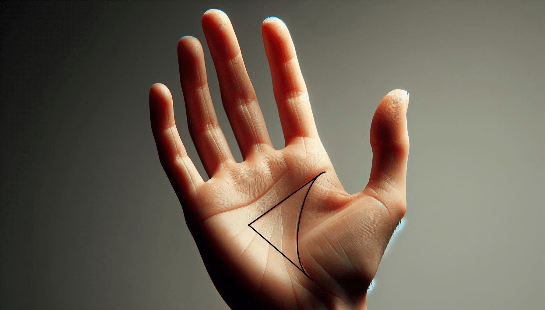 Треугольник на линии жизни: Значение в хиромантии, на правой и левой руке